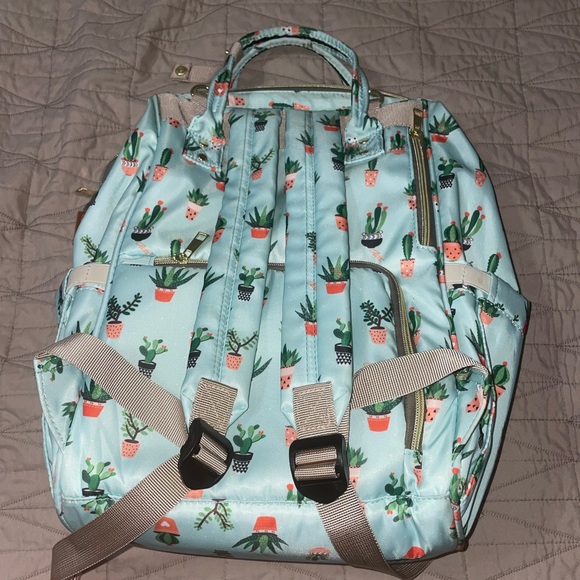 Cute cactus diaper bag - Picture 1 of 6